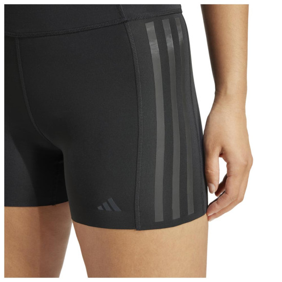 Adidas Γυναικείο σορτς-κολάν Optime 4-Inch Raw-Cut-Hem Leggings